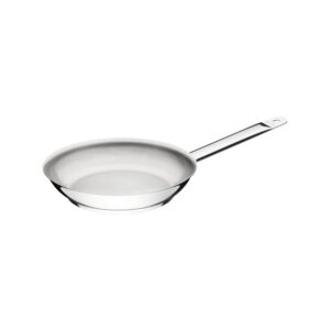 Sartén Professional raso de acero inoxidable fondo triple con mango 20 cm 1,1 L