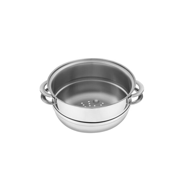 Vaporera Solar de acero inoxidable con asas 20 cm 3,2 L