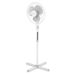 Ventilador De Pie Blanco 3 Velocidades