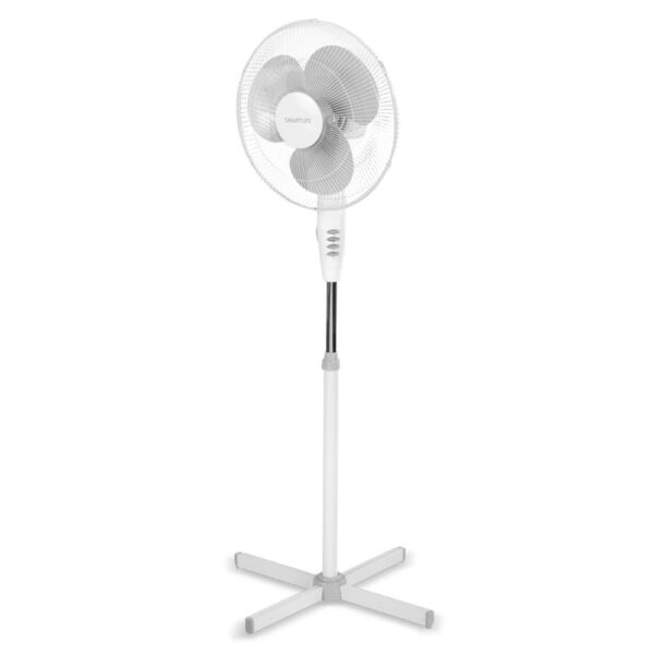 Ventilador De Pie Blanco 3 Velocidades