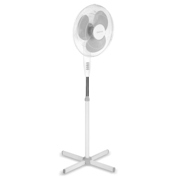 Ventilador De Pie Blanco 3 Velocidades - Imagen 2