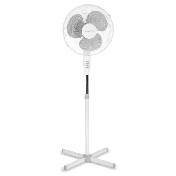 Ventilador De Pie Blanco 3 Velocidades - Imagen 3