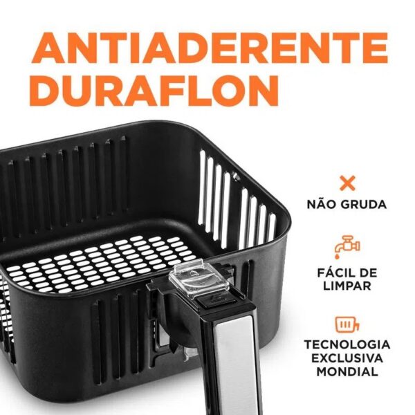 Freidora Sin Aceite, Negro - 5L - Imagen 5