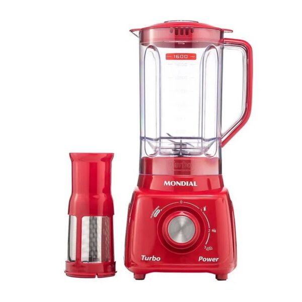 Licuadora Turbo Power, Rojo - Imagen 3