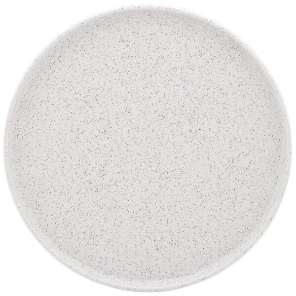 Juego de Platos Llanos Apilables Elo Baunilha 4 Piezas 26cm