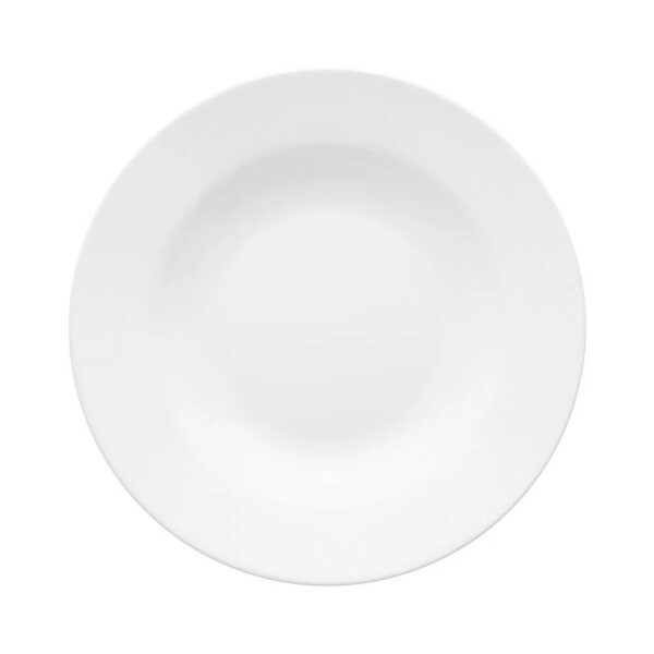 Plato Hondo Gourmet Pro Blanco 23cm
