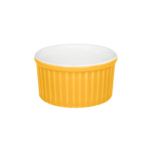 Pocillo Amarillo y Blanco Ramequins 100ml