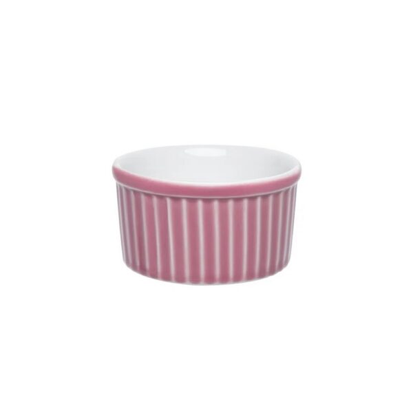 Pocillo Rosa y Blanco Ramequins 100ml