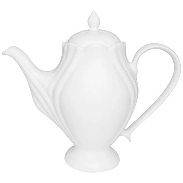 Tetera con Tapa Soleil Blanco 1200ml