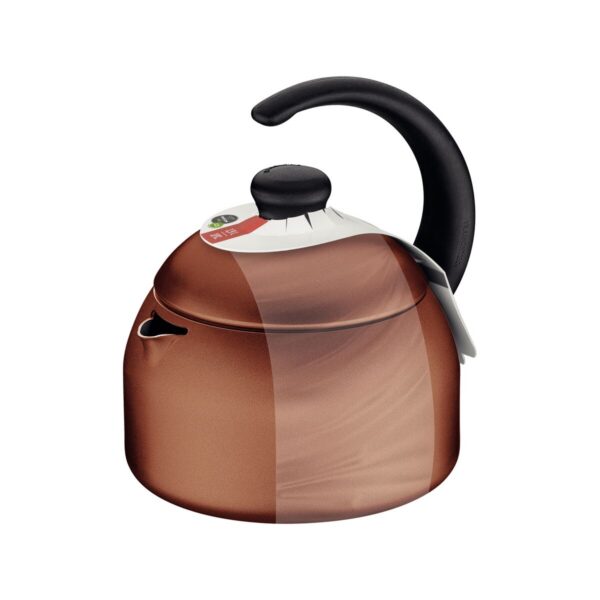 Tetera en Aluminio con Revestimiento Interno y Externo Starflon Max Naranja 1,9 L - Imagen 2