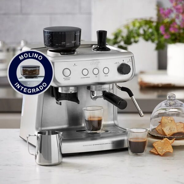 Cafetera para espresso Perfect Brew 15 bares con molino integrado - Imagen 3