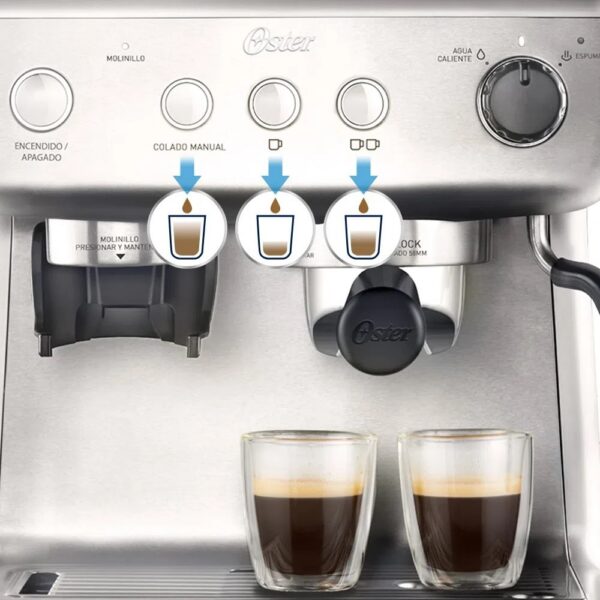 Cafetera para espresso Perfect Brew 15 bares con molino integrado - Imagen 5