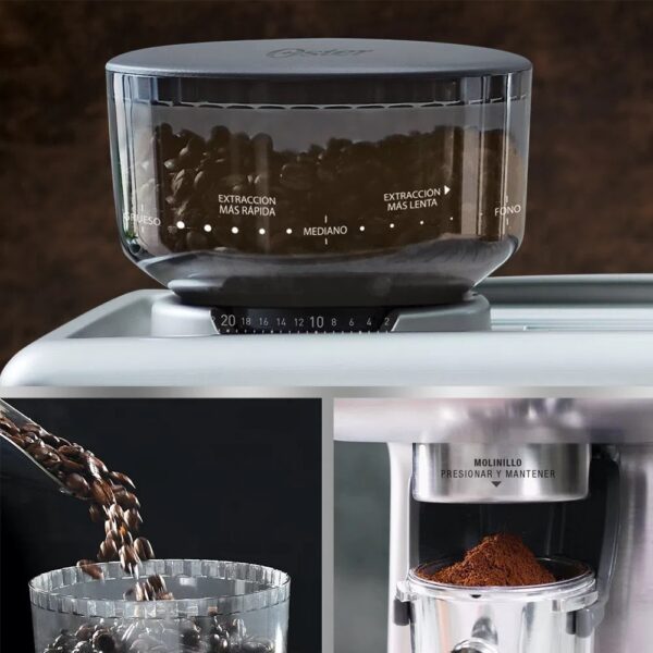Cafetera para espresso Perfect Brew 15 bares con molino integrado - Imagen 7