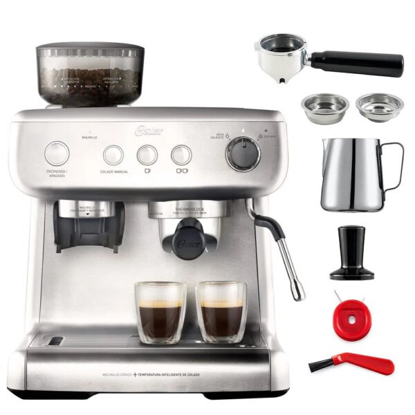Cafetera para espresso Perfect Brew 15 bares con molino integrado - Imagen 9