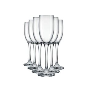 Juego de Copas para Champagne Barone 190ml 6 piezas