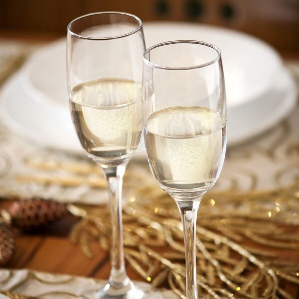 Juego de Copas para Champagne Barone 190ml 6 piezas - Imagen 3