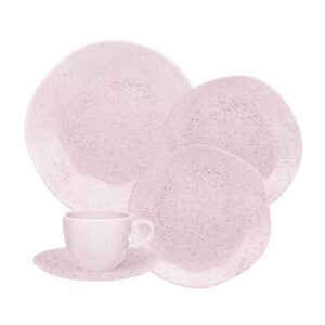 Juego de Vajillas Ryo Pink Sand de 30 Piezas