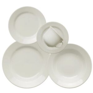 Juego de Vajillas Donna Branco de 30 Piezas