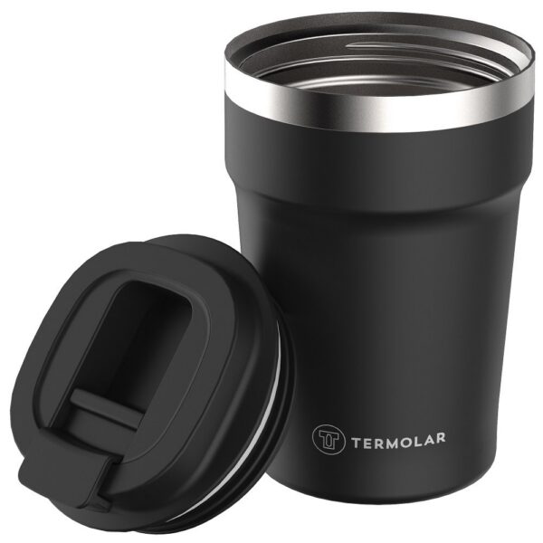 Vaso Térmico Uniq Negro 380mL - Imagen 4