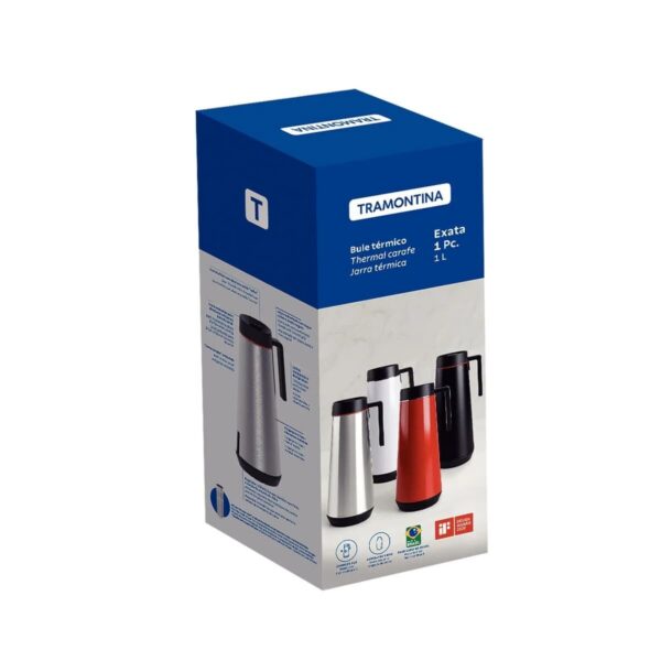 Termo Jarra Exata Red de acero inoxidable 1 L - Imagen 5