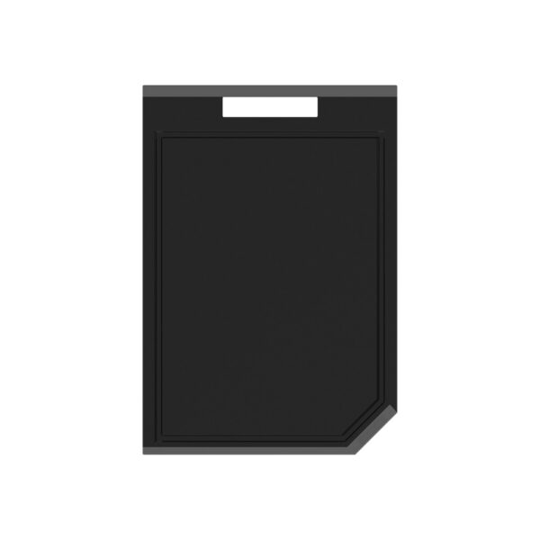 Tabla para Cortar Churrasco de Polipropileno Negro - Imagen 2