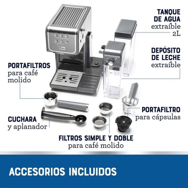 Cafetera PrimaLatte™ Touch 19 Bares - Imagen 10