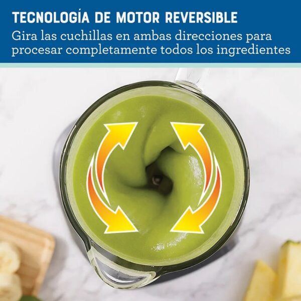 Licuadora motor reversible vaso Blend N Go 600W - Imagen 5