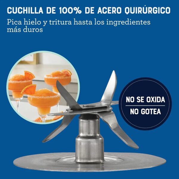 Licuadora motor reversible vaso Blend N Go 600W - Imagen 8
