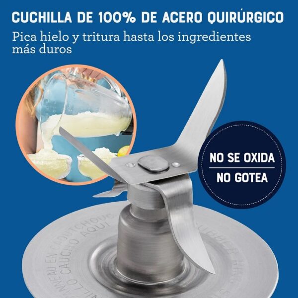Licuadora 2 velocidades más pulso y jarra de vidrio - Imagen 5