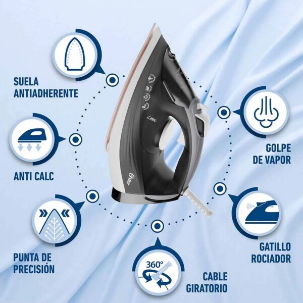 Plancha de Vapor con suela grande de cerámica - Imagen 9