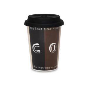 Vaso Trip con Tapa 300ml Tons de Café