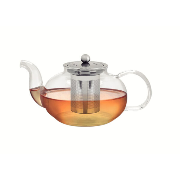 Tetera de vidrio y acero inoxidable con infusor 1 L. - Imagen 2