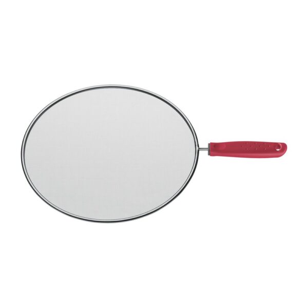 Rejilla para Fritura Utilitá de Acero Inoxidable con Mango de Polipropileno Rojo 30 cm