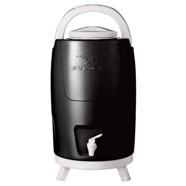 Bidón Térmico Negro con trípode retráctil 12L.