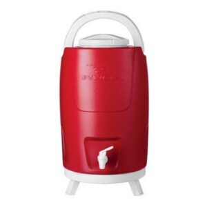 Bidón Térmico Rojo con trípode retráctil 12L.