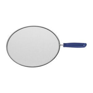Rejilla para Fritura Utilitá de Acero Inoxidable con Mango de Polipropileno Azul 30 cm