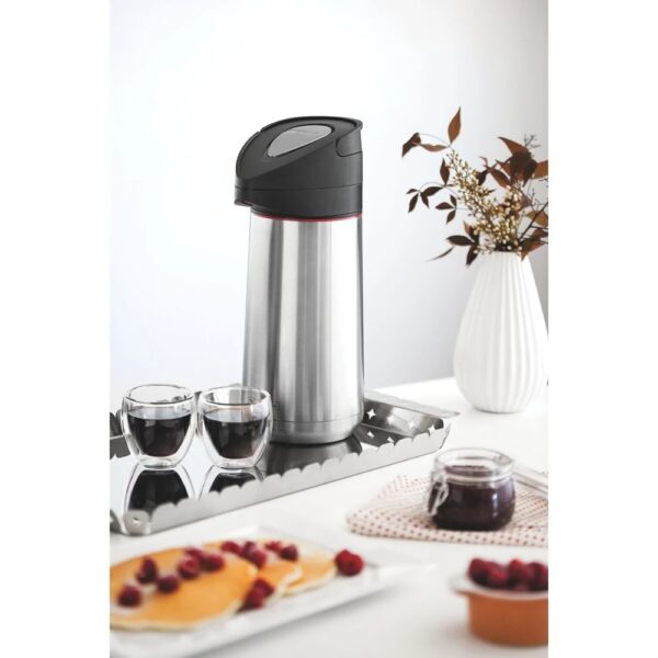 Termo Tramontina Exata de acero inoxidable 1,4 L - Imagen 2