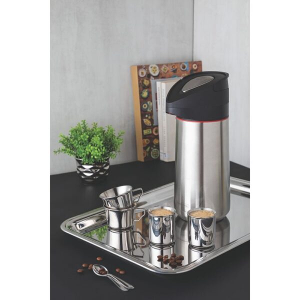 Termo Tramontina Exata de acero inoxidable 1,4 L - Imagen 3