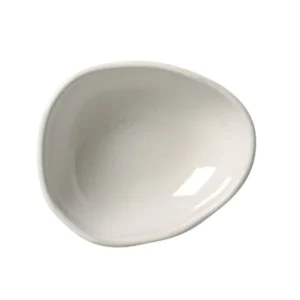 Juego de 6 bowls o cuencos ovalados orgánicos Glam de 14,5 x 12 x 4,9 cm y 265 ml