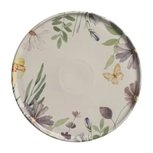 Juego de 12 platos llanos Basic Bloom Ø25cm