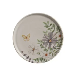 Juego de 12 platos de postre Basic Bloom Ø19,5cm