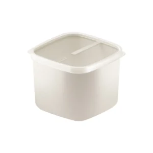 Pote o recipiente MixColor de polipropileno con tapa transparente, 2.7 L