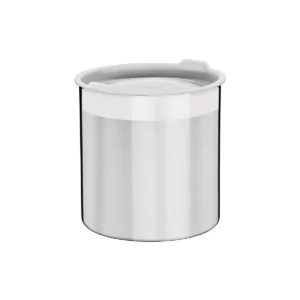 Recipiente para alimentos Cucina de acero inoxidable con tapa de plástico