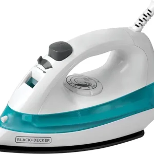 Plancha de Vapor Suela Antiadherente y Rocío Fino de 1100 Watts