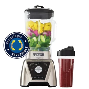 Licuadora Xpert Series™ Oster®, Tres Programas Automáticos, con Control de Textura, Incluye un Vaso Tritan™ Blend N Go, Niquelada