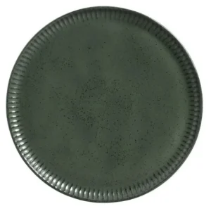 Juego de 6 platos llanos Greenery Lineas Ø27,5cm