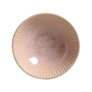 Juego de 6 bowls o cuencos Litchi con lineas Ø15x5,5cm 370ml