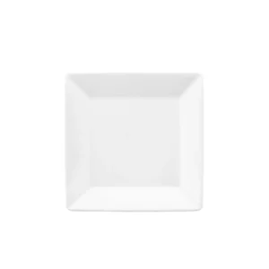 Plato de postre 20x20 cm Quartier Blanco
