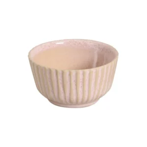 Juego de 6 moldes medianos con líneas, diseño Litchi, Ø9x5cm, 170 ml
