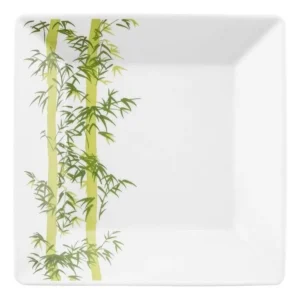 Plato para postre 20×20 cm Quartier Bamboo 12 piezas